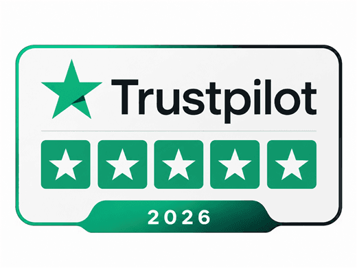 Trustpilot rating badge